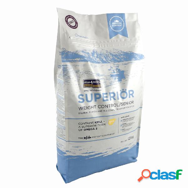 Fish4dogs Superior Dog Senior Weight Control 12 kg