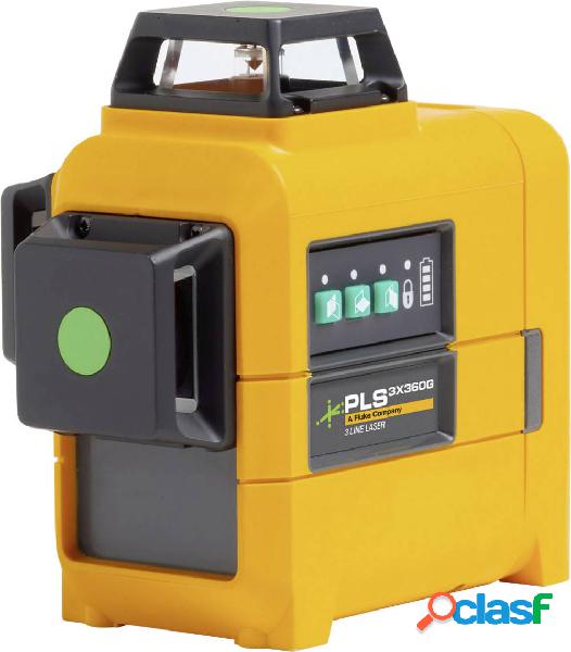 Fluke PLS 3X360G KIT Laser a linee Raggio di azione (max.):