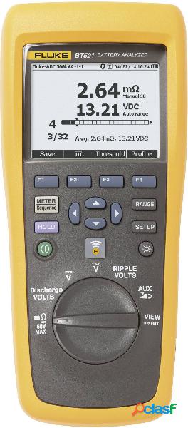 Fluke Tester batterie al piombo BT521 Campo di misura fino