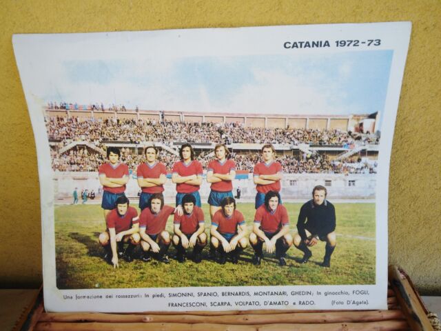 Foto vintage calcio Catania 