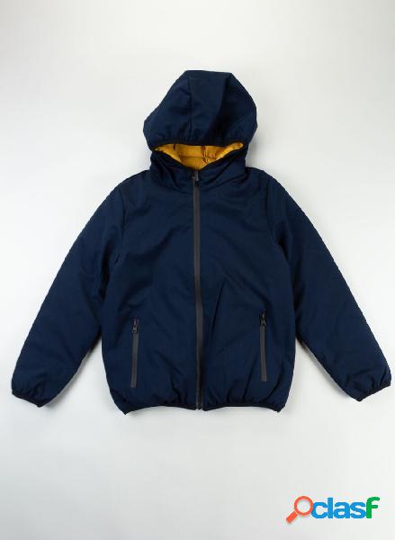GIUBBOTTO CON CAPPUCCIO SOFTSHELL REVERSE RAGAZZO