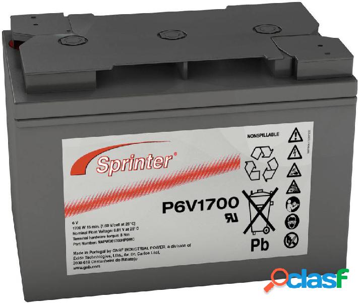 GNB Sprinter P6V1700 NAPW061700HP0MC Batteria al piombo 6 V