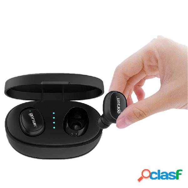 GORSUN V8 TWS Bluetooth 5.0 Auricolare Cuffie portatili HiFi