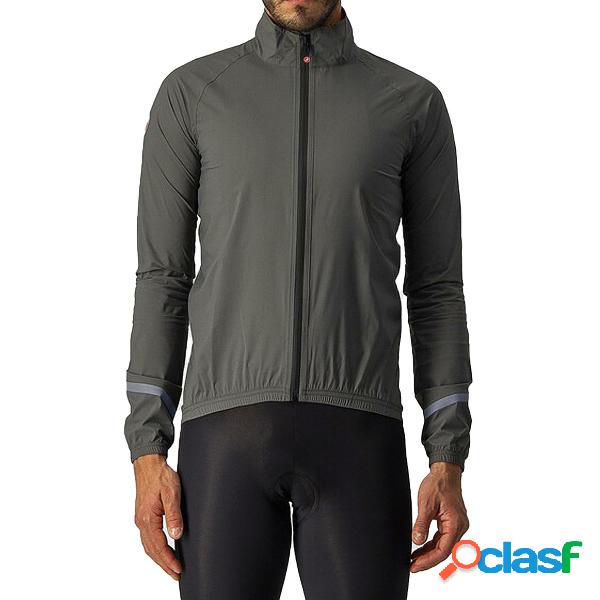Giacca Ciclismo Castelli Emergency 2 Rain (Colore: military