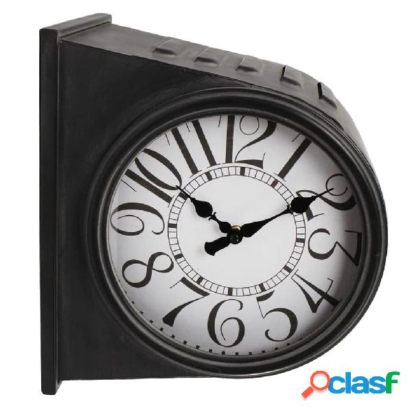 Gifts Amsterdam Orologio da Parete Glasgow Nero Vintage