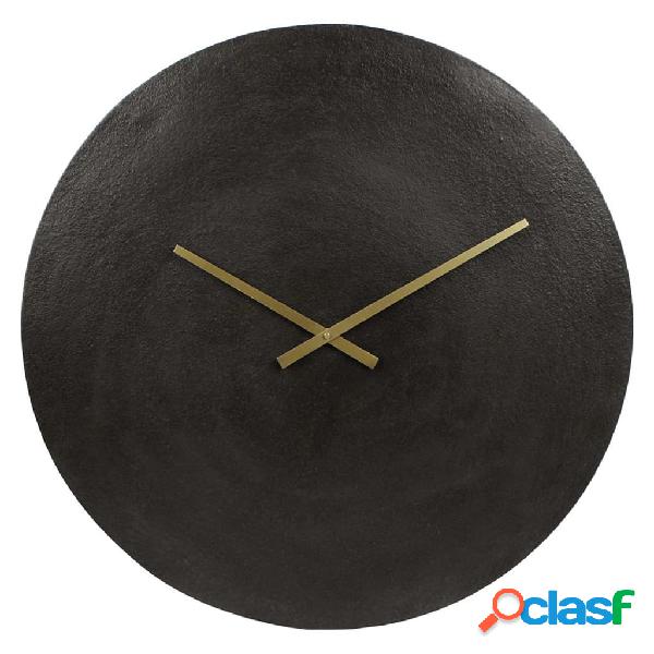Gifts Amsterdam Orologio da Parete Moon XL in Alluminio Nero