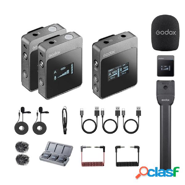 Godox MoveLink M1 M2 Lavalier wireless professionale a 2,4