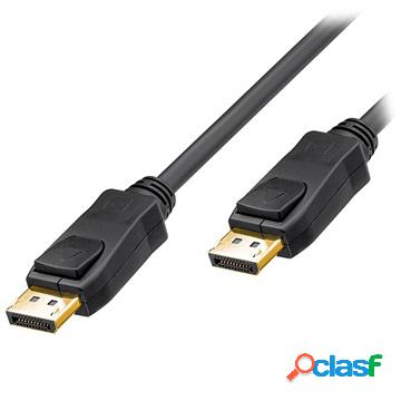 Goobay 1.2 4K Ultra HD DisplayPort Cable - 3m - Black
