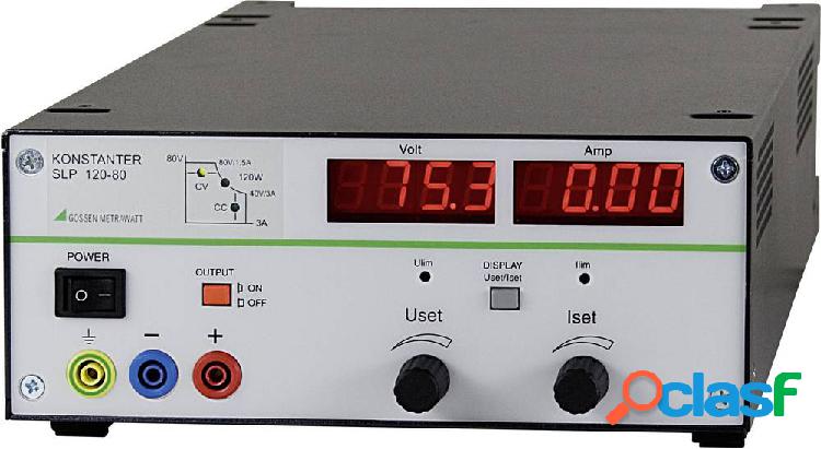 Gossen Metrawatt SLP 120-80 Alimentatore da laboratorio