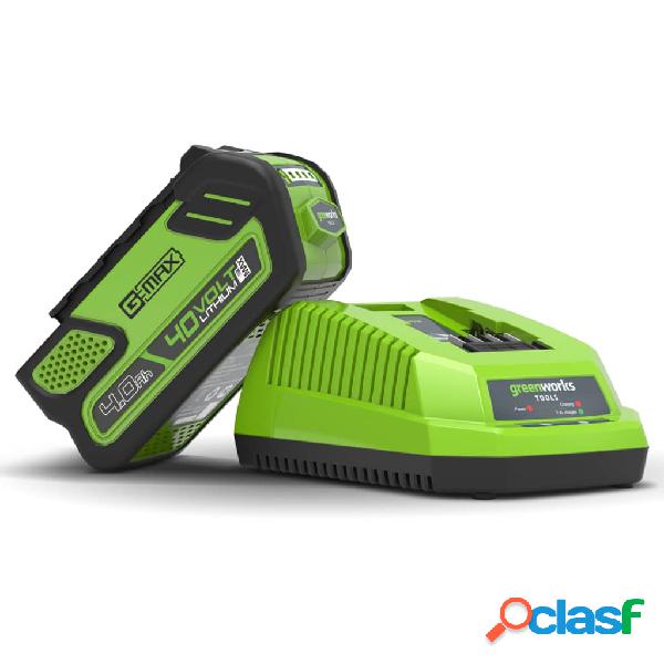 Greenworks Caricabatterie Rapido 40 V 4 A