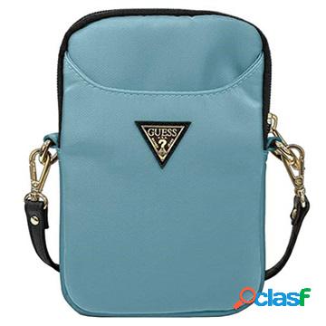 Guess Nylon Triangle Logo Handbag GUPBNTMLLB - Blue