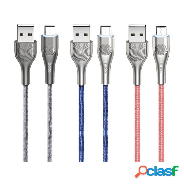 HOCO U59 Nylon Cavo di sincronizzazione dati ricarica micro