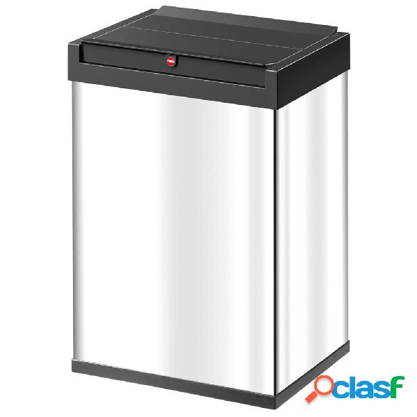 Hailo Pattumiera Big-Box Swing Taglia L 35 L Acciaio Inox
