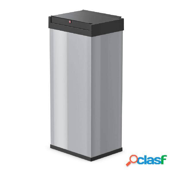 Hailo Pattumiera Big-Box Swing Taglia XL 52 L Argento