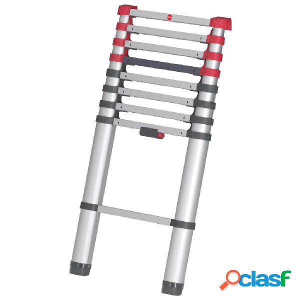 Hailo Scala Telescopica FlexLine 260 264 cm Alluminio