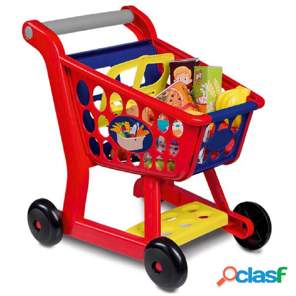 Happy People Carrello della Spesa Giocattolo in Plastica