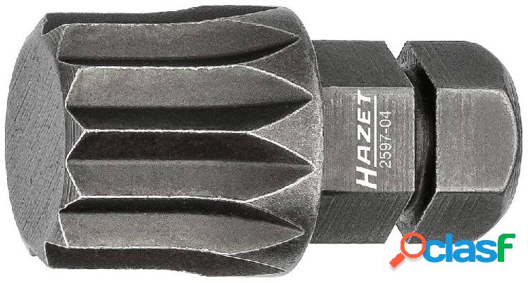 Hazet 2597-04 Inserto a Profilo dentato M12 C 8 1 pz.