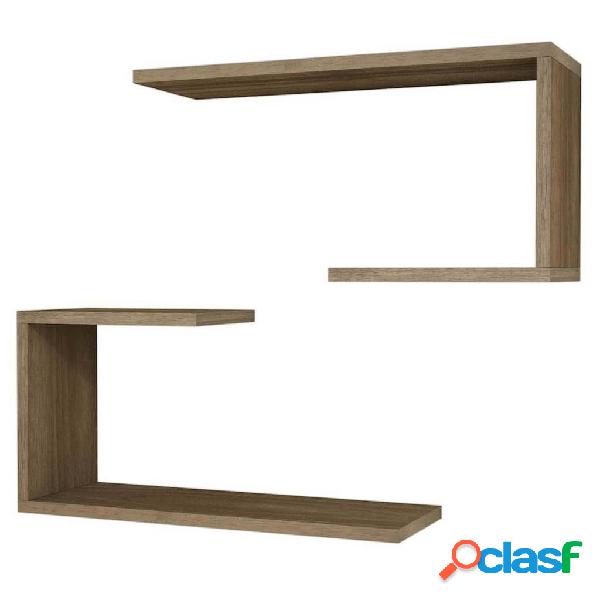 Homemania Mensola J2 60x20x27 cm Noce