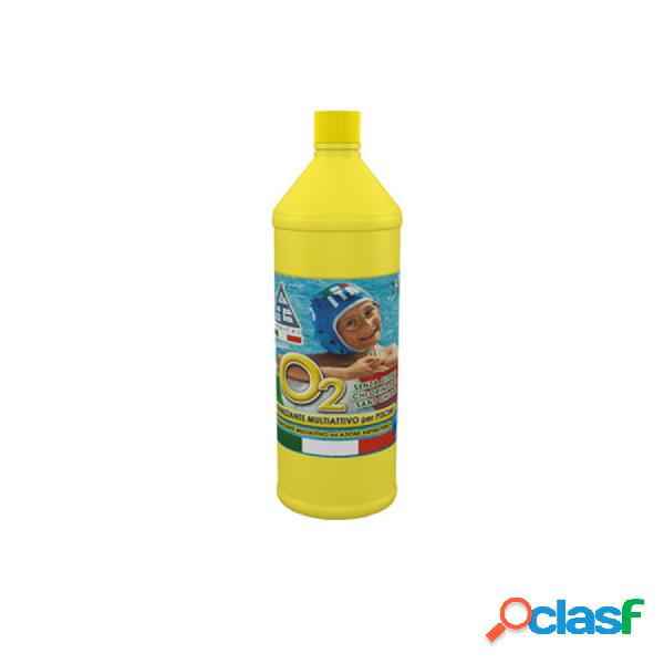 Igienizzante antibatterico multiattivo O2 per piscine