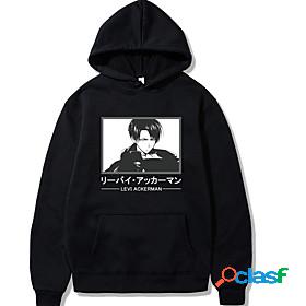 Inspired by Attack on Titan Cosplay levi ackerman Polyster