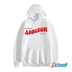Inspired by Cosplay Hoodie Anime Addison Rae Graphic Prints