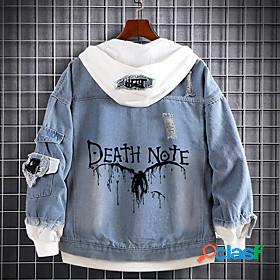 Inspired by Death Note Anime Cartoon L.Lawliet Anime Denim