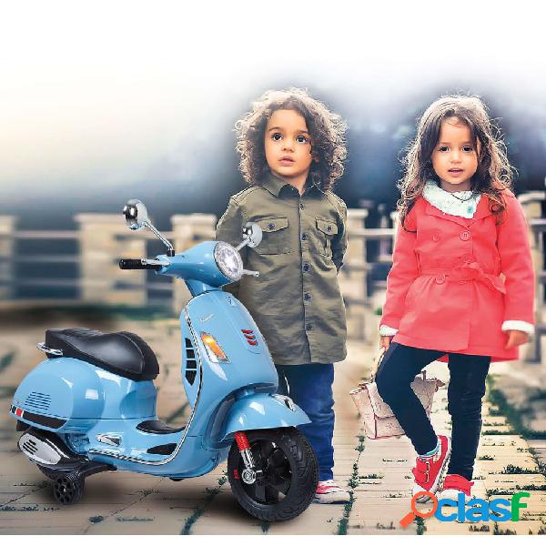 JAMARA Auto Cavalcabile Vespa GTS 125 Blu 12 V