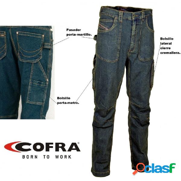 JEANS BARCELONA COFRA PANTALONE DA LAVORO ELASTICIZZATO