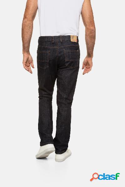 Jeans, cinque tasche, cintura elastica e comoda, regular