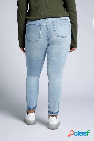 Jeans skinny dal taglio aderente a cinque tasche, Donna,