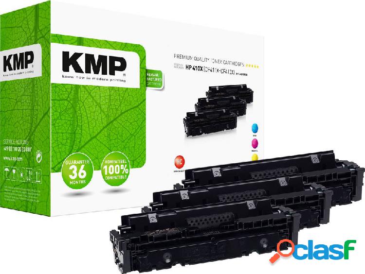 KMP H-T242XCMY Toner Imballo multiplo sostituisce HP HP 410X