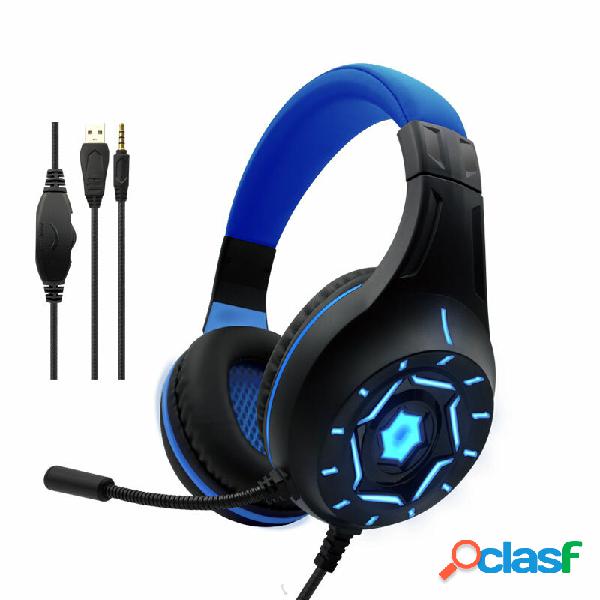 KOMC G315 Cuffie da gioco Cavo da 3,5 mm USB 7.1 Canale