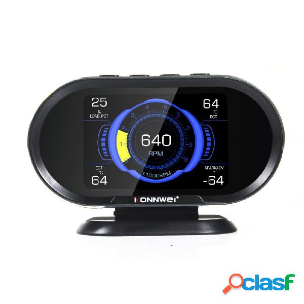 KONNWEI KW206 HUD OBD2 Scanner diagnostico per auto Computer