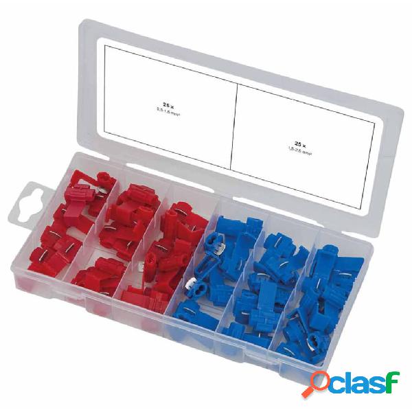 KS Tools Assortimento di Connettori di Derivazione da 50 pz