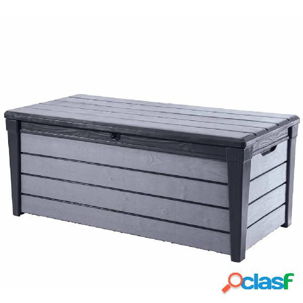 Keter Contenitore da Giardino Brushwood 455 L Antracite