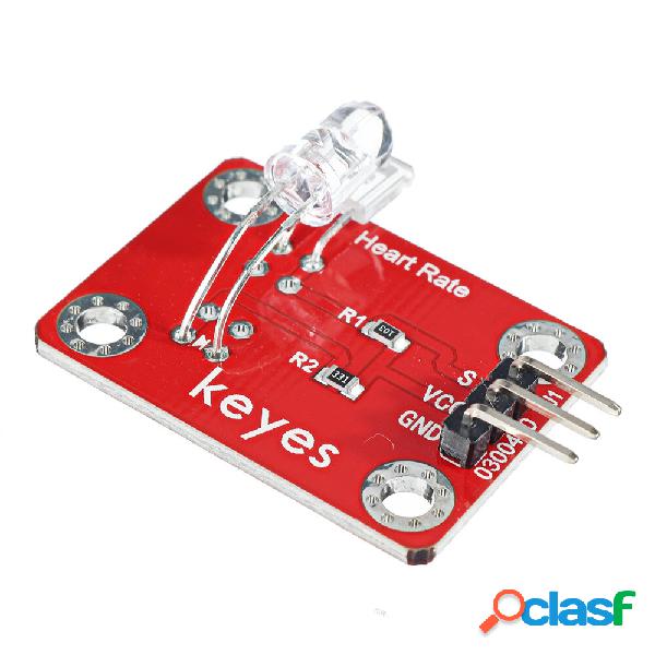 Keyes Brick Finger Heartbeat Module (foro pad) con segnale