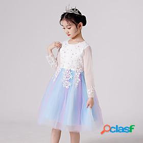 Kids Little Girls Dress Floral Special Occasion Performance