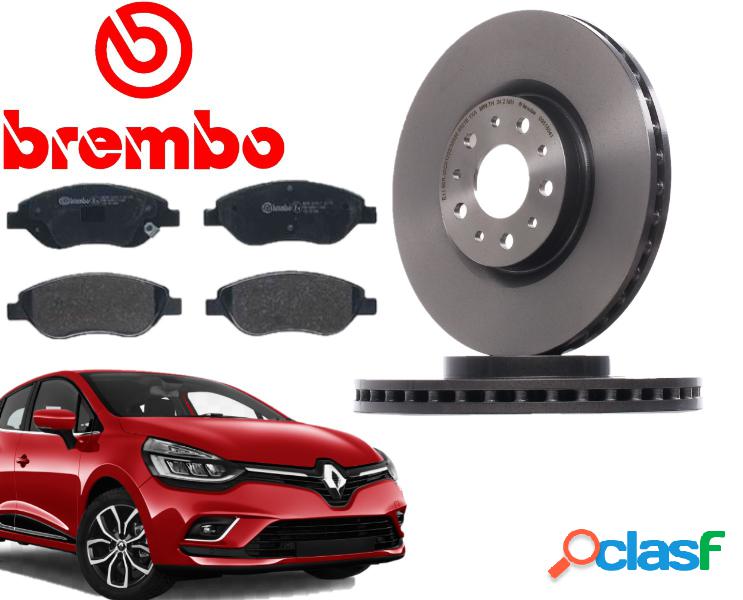 Kit Dischi e Pastiglie Anteriori Brembo Renault Clio IV