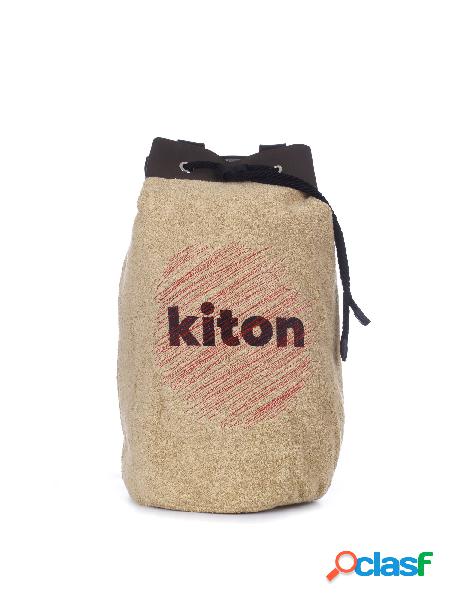 Kiton Zaini Zaini Uomo Beige