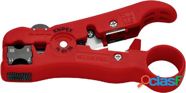 Knipex 16 60 06 SB Utensile di sguainatura Adatto per Cavo