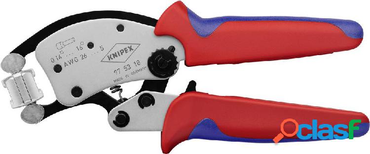 Knipex Twistor®16 97 53 18 SB Pinza crimpatrice 0.14 fino a