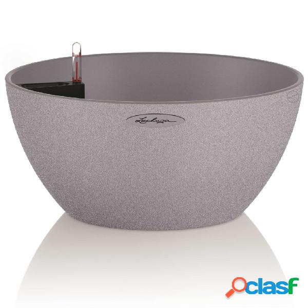 LECHUZA Fioriera CUBETO Color 40 ALL-IN-ONE Pietra Grigio