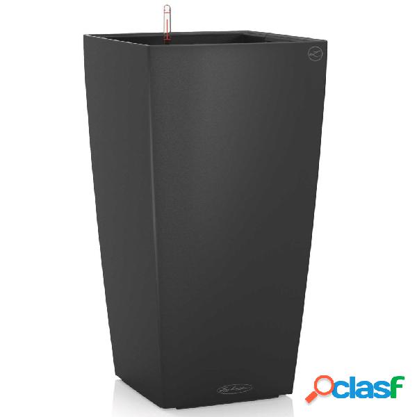 LECHUZA Fioriera Cubico Color 40 ALL-IN-ONE Ardesia 13158