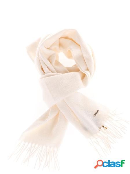 LORO PIANA SCIARPA DONNA FAA10561000 CASHMERE BIANCO