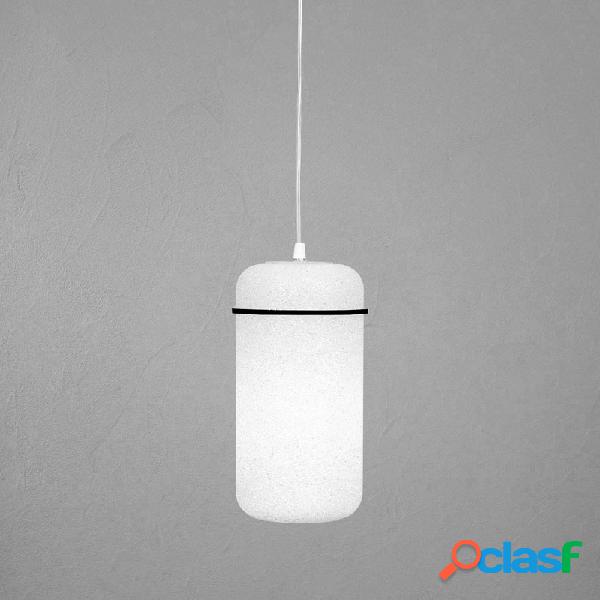 Lampadario 1 lampada BLOOM Ø16x34cm Nero