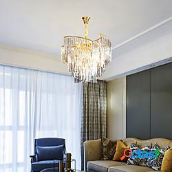 Lampadario di design unico da 60 cm a led in cristallo di