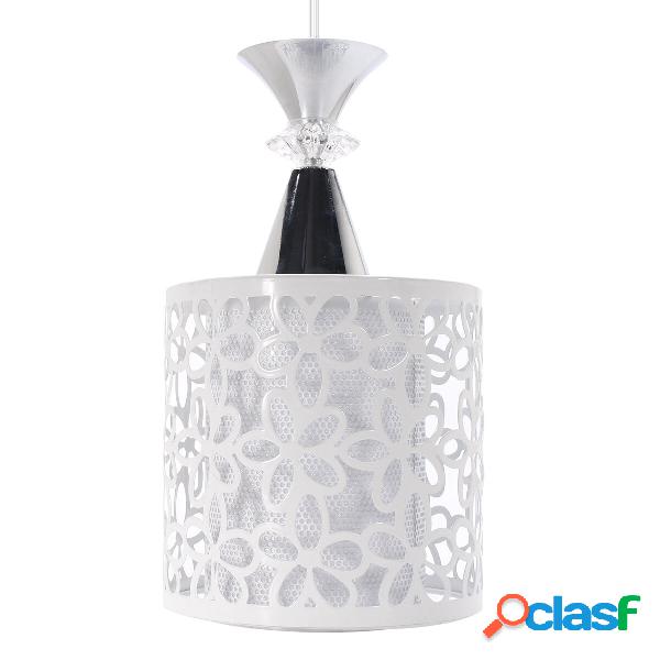 Lampadario moderno in ferro cristallo a sospensione lampada