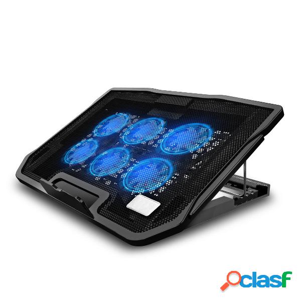 Laptop Cooler Tappetino di raffreddamento per notebook con 6