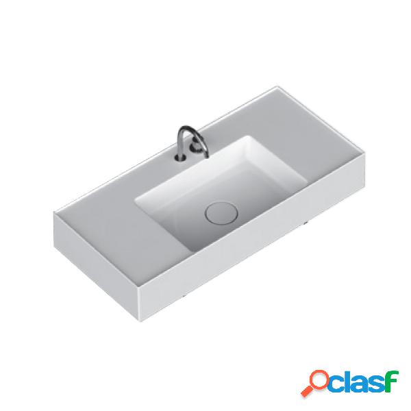 Lavabo lavatrucco vasca centrale Domus Falerii 100x46 cm