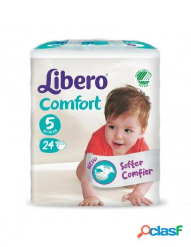 Libero - Libero Comfort Taglia 5 (10-16 Kg) 24 Pezzi